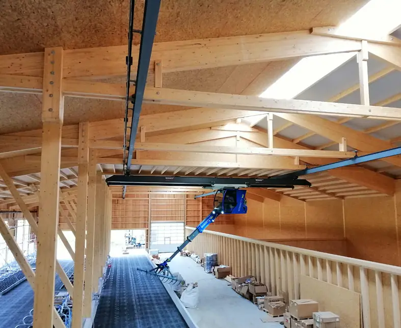 Heukran mit Klimakabine auf Grossbetrieb.JPG