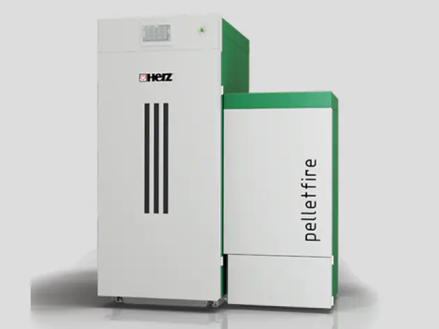 Kombieheizung Pellet / Stückholz Pelletfire 20 - 40 kW