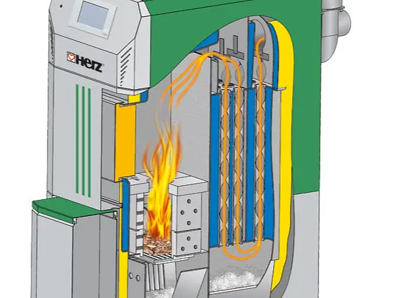 Pelletheizung Pelletstar-H/HE 10 - 105 kW