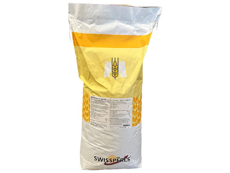 SWISSPERLS 60 TRANSIT - Mineralstoff an den Bedarf der Galtkuh angepasst