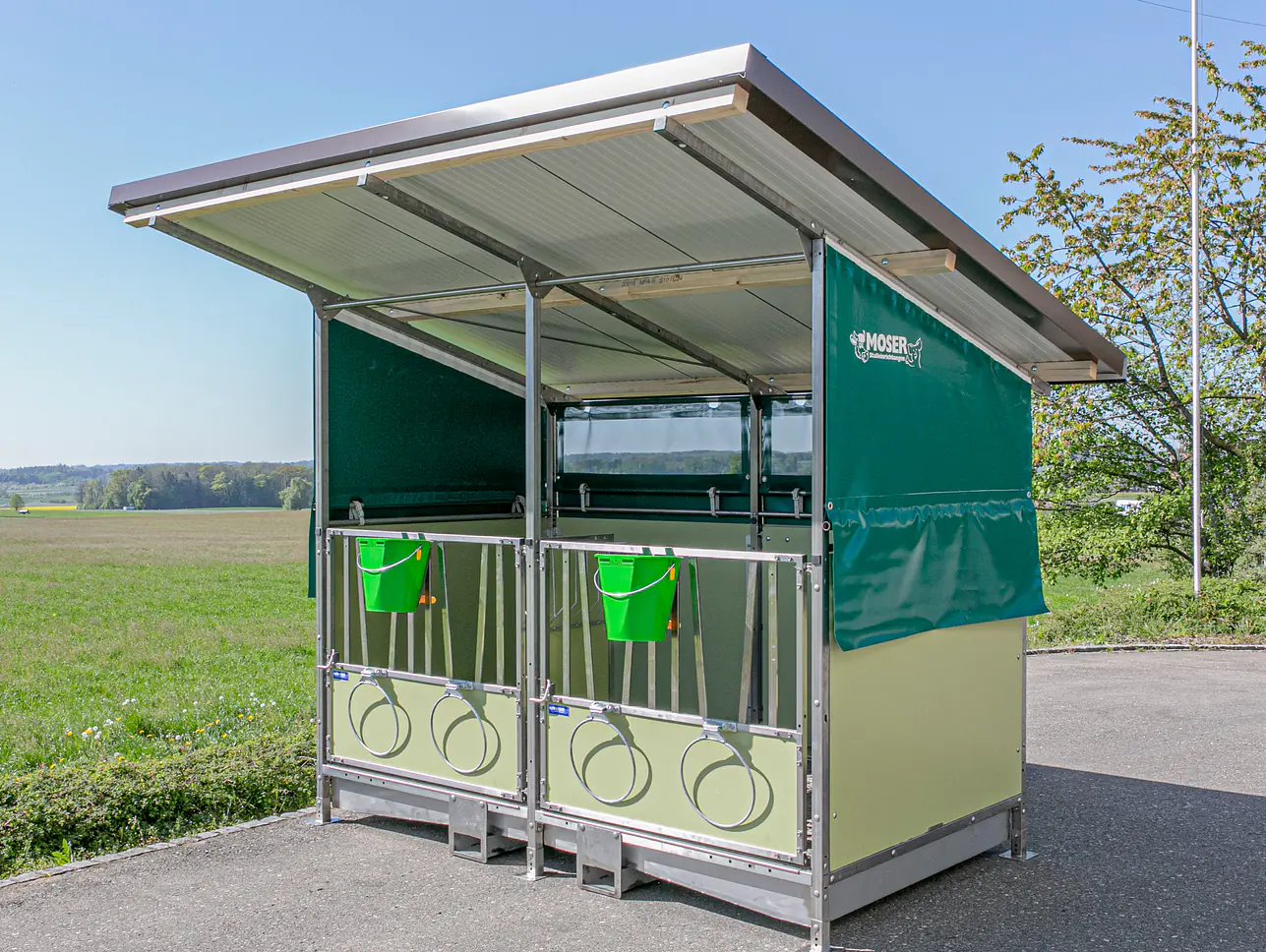 Mobile Line - Liegehütten & Kälberboxen