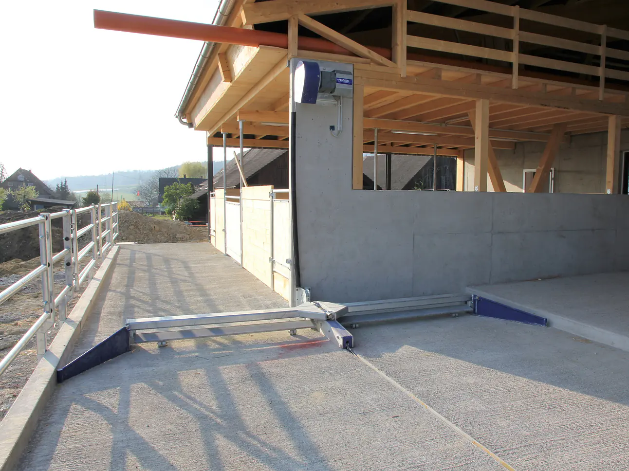 moControl3,  intelligente Entmistungssteuerung, die mitdenkt