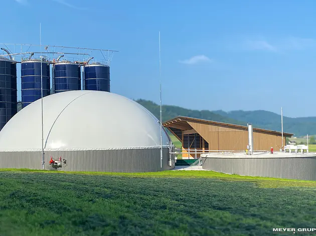 Biogas - Energie vom eigenen Hof