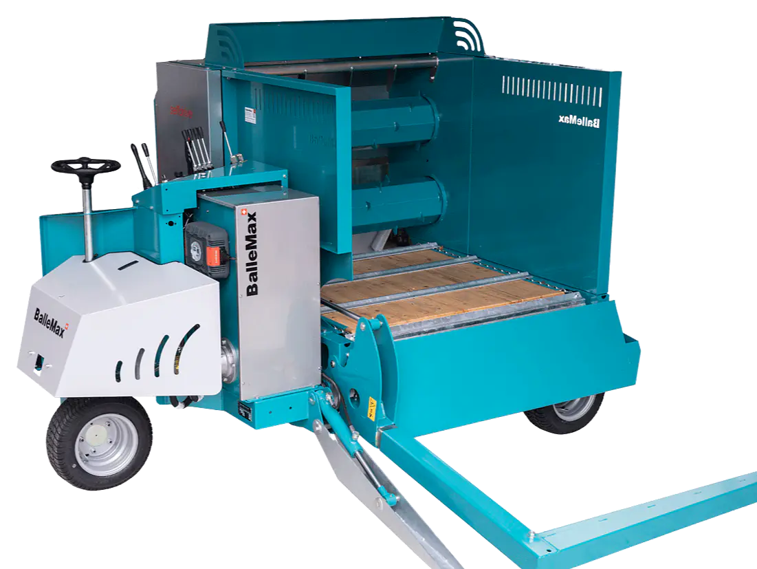 BalleMax Rundballenauflöser: effiziente Futtermahd mit patentiertem Maxidospower-System