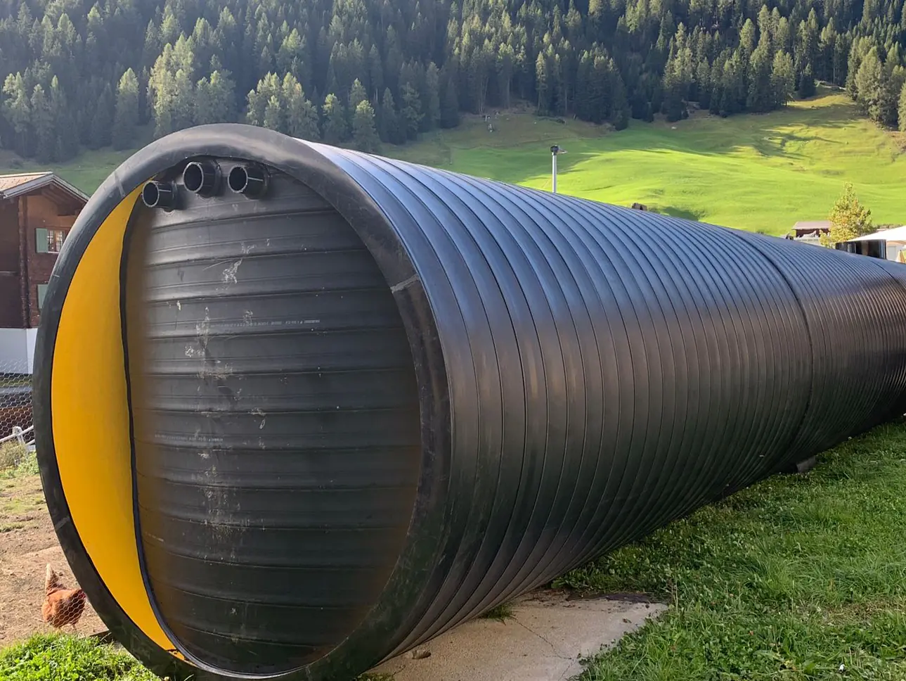 neue Kunststoff-Tanks, doppelwandig