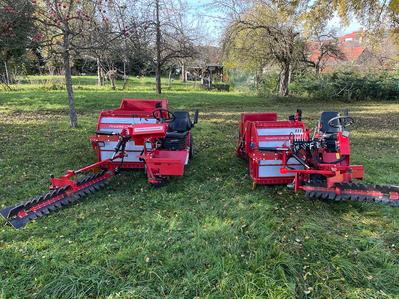 Obsternte mit Feucht-Obsttechnik