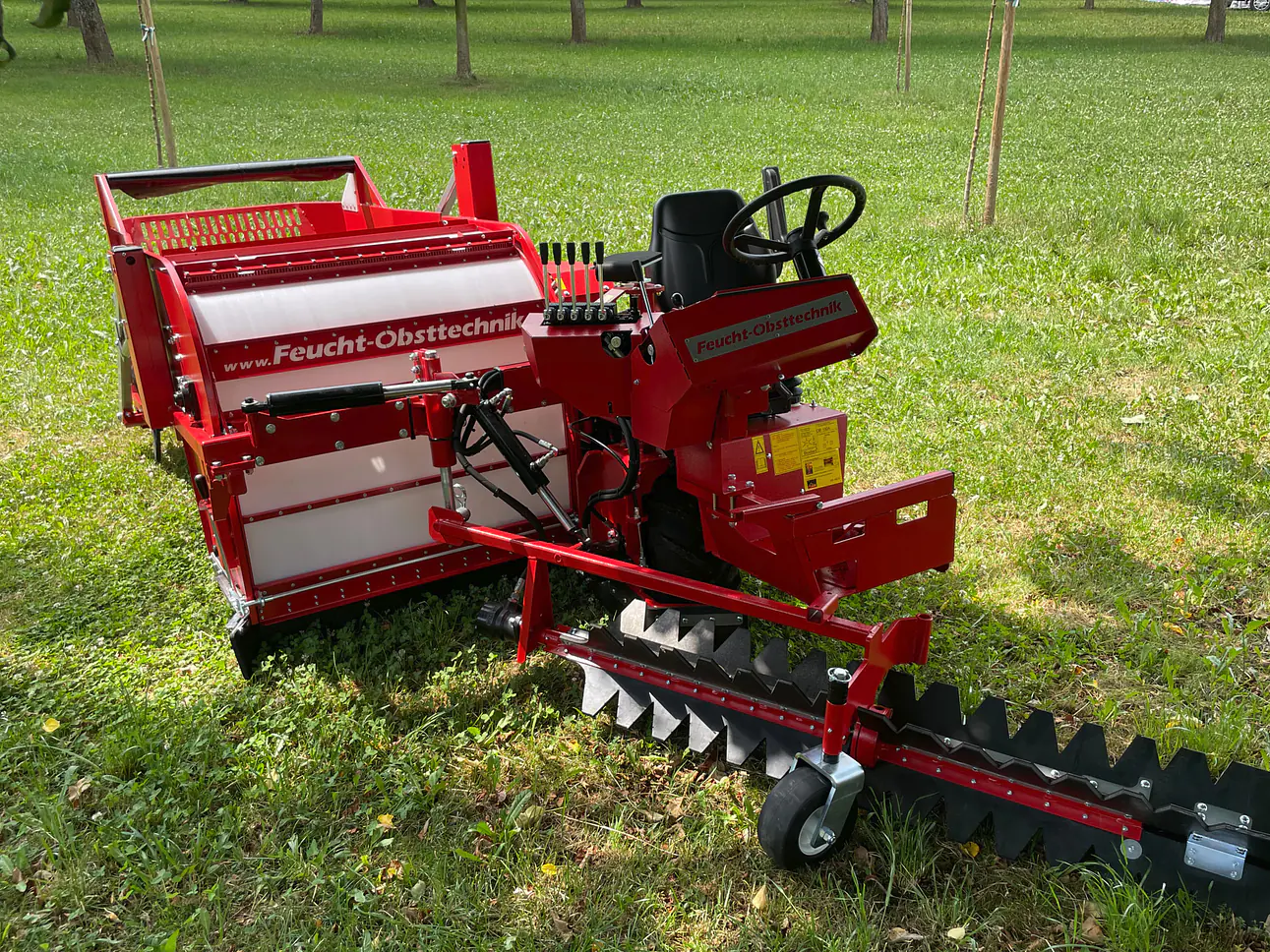 Obsternte mit Feucht-Obsttechnik