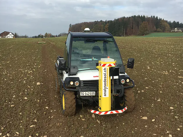 Maschinelle Bodenproben