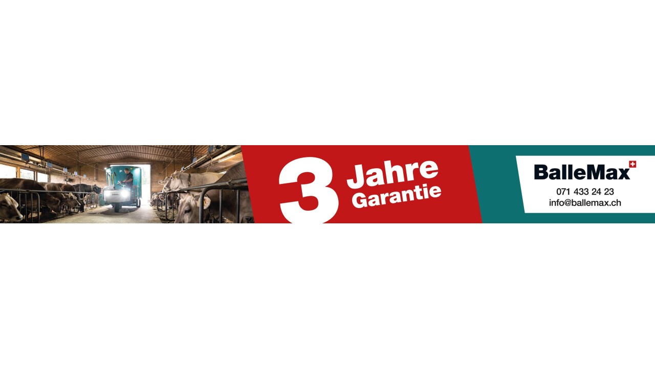 3 Jahre Garantie