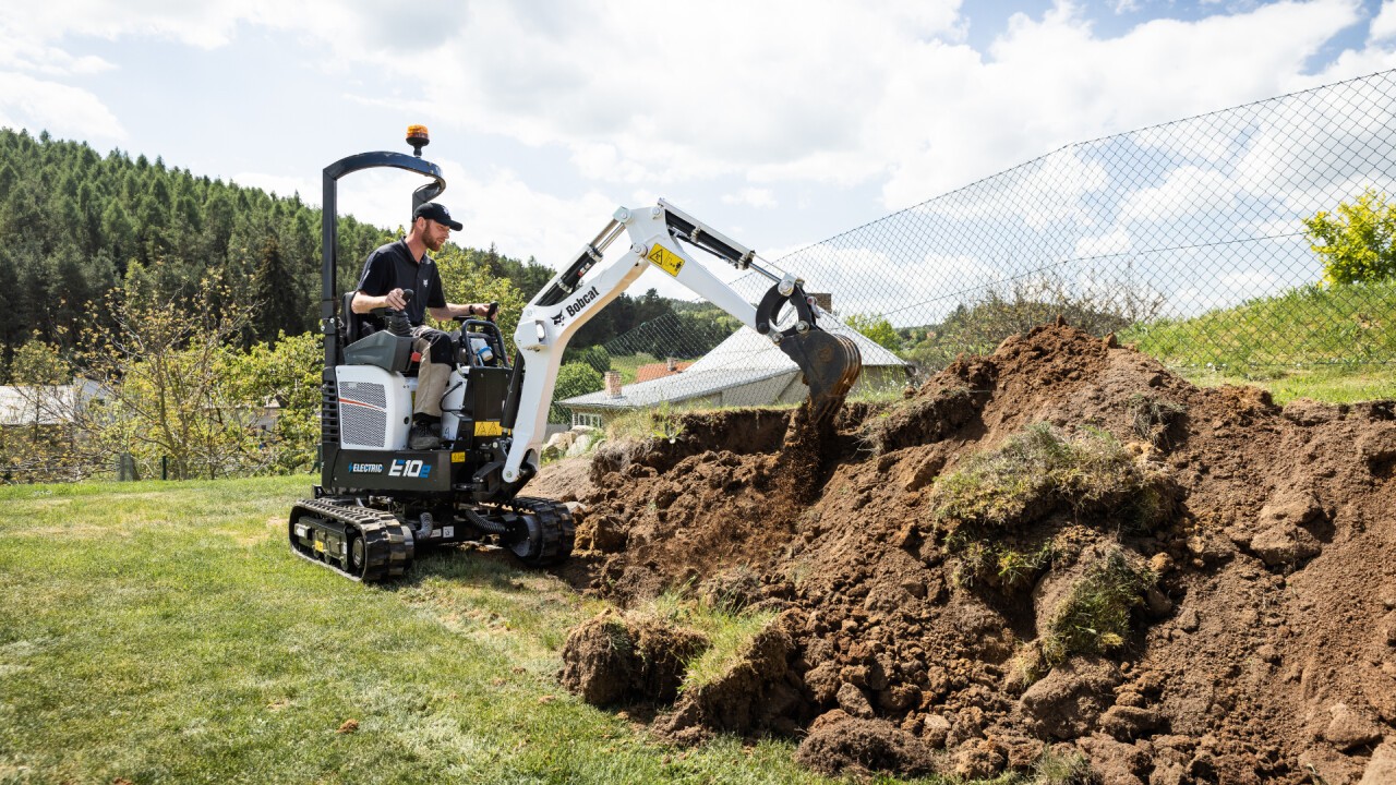 Bobcat Rent: Bagger